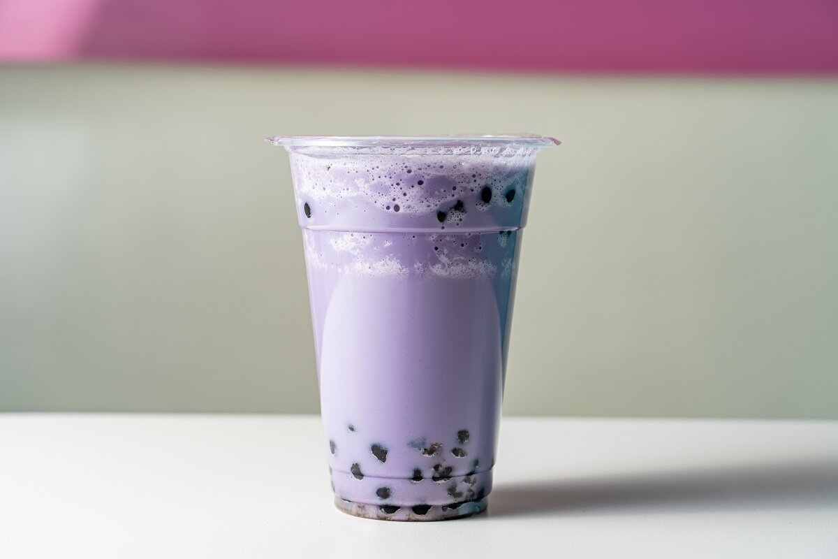 Taro milk tea