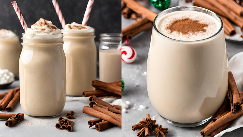 Egg Nog Protein Recipe - Boba Nutrition