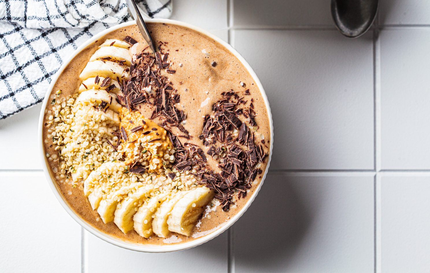 peanut butter smoothie bowl