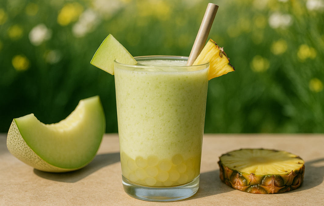honeydew pina colada protein shake recipe