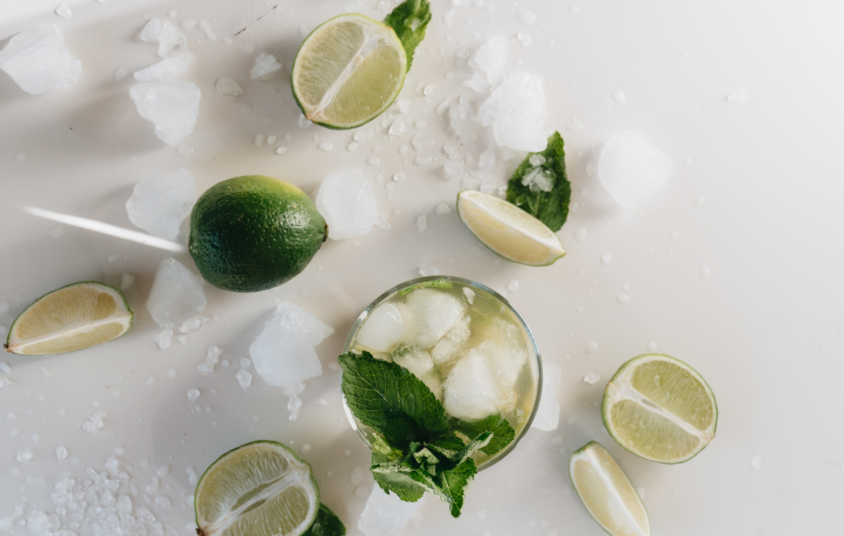 lime mojito mocktail