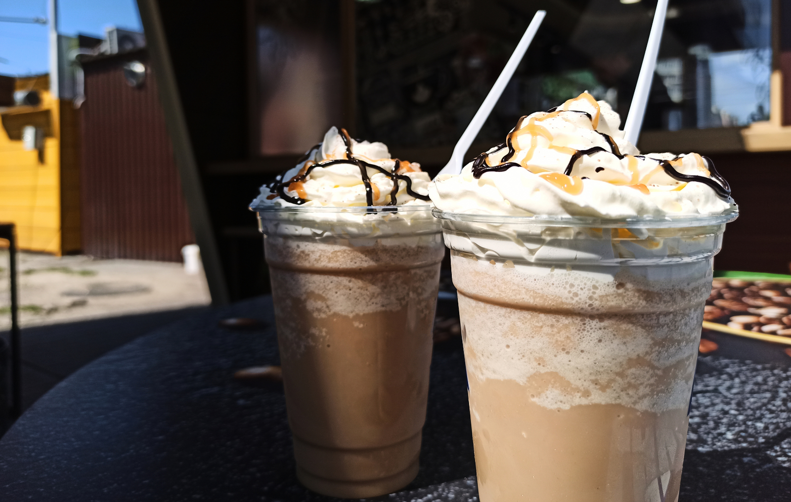 Salted Caramel Frappe Protein Shake