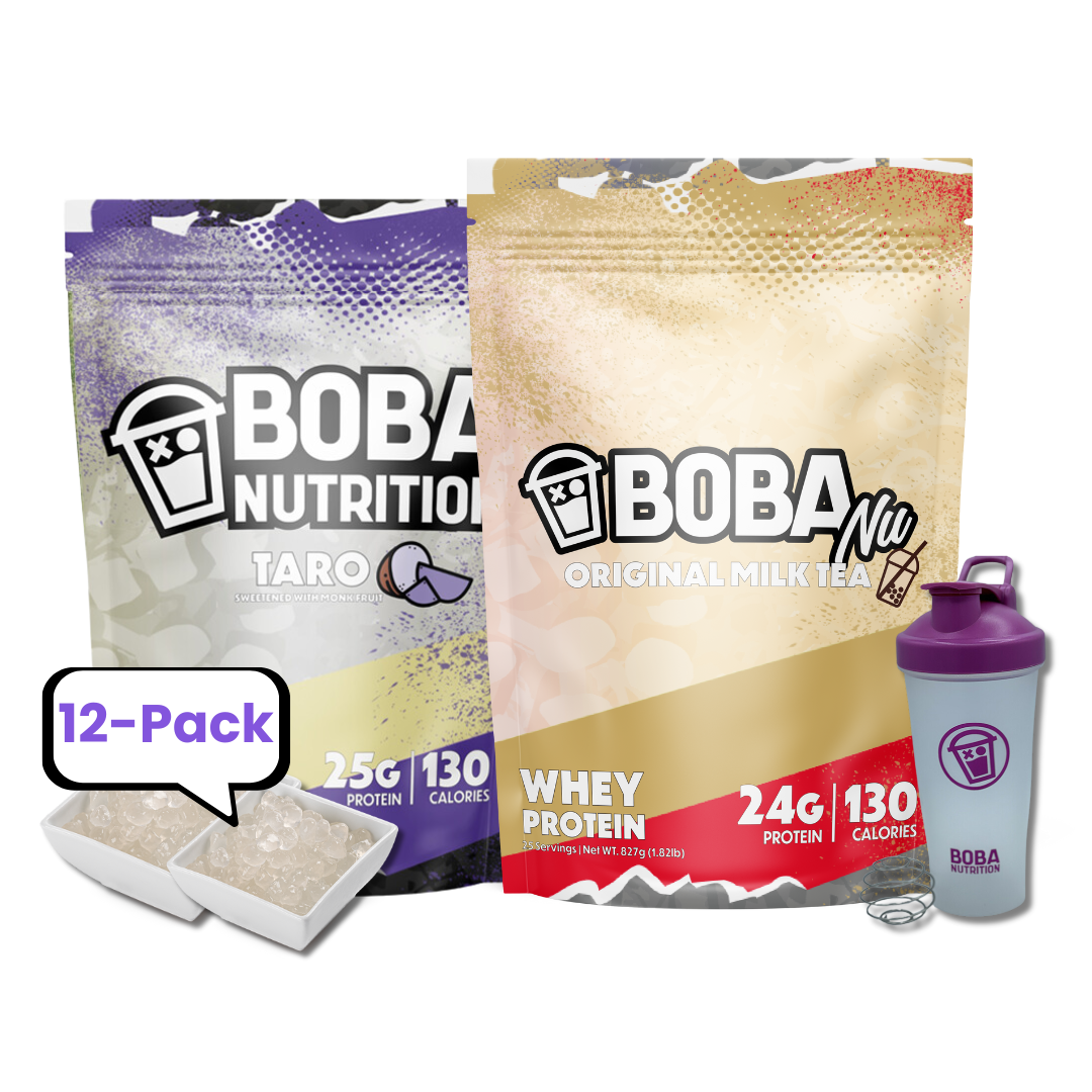 Classic Taro &amp; Tea Boba Kit Duo [Starter]