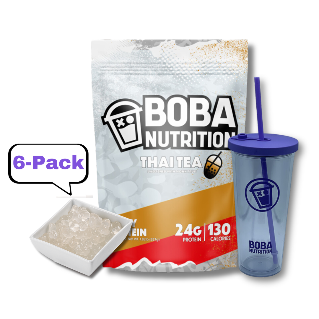 thai tea boba tea protein