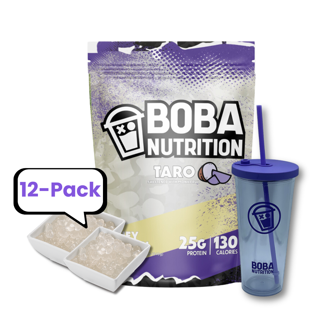 taro bubble tea protein