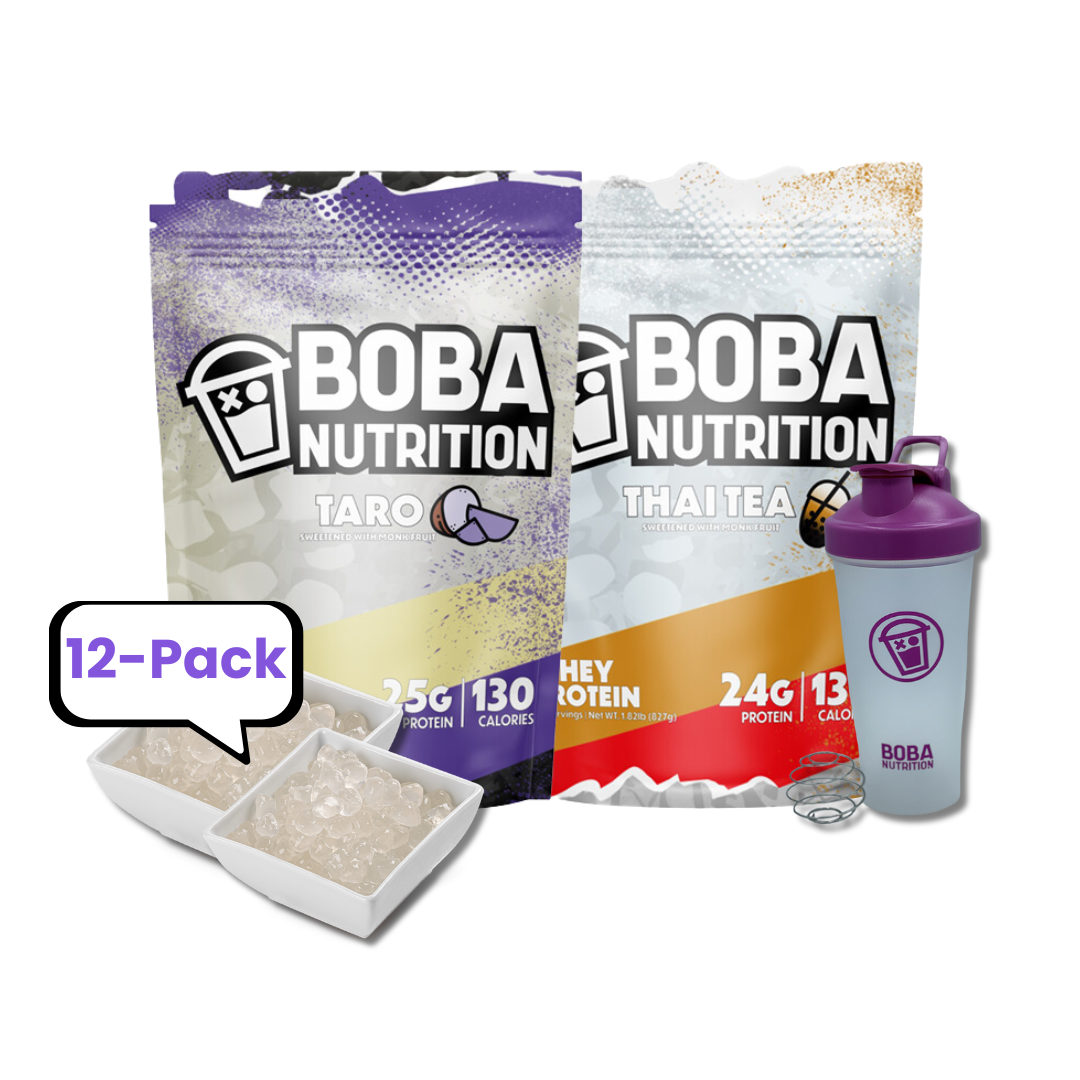 taro and thai tea protein bundle