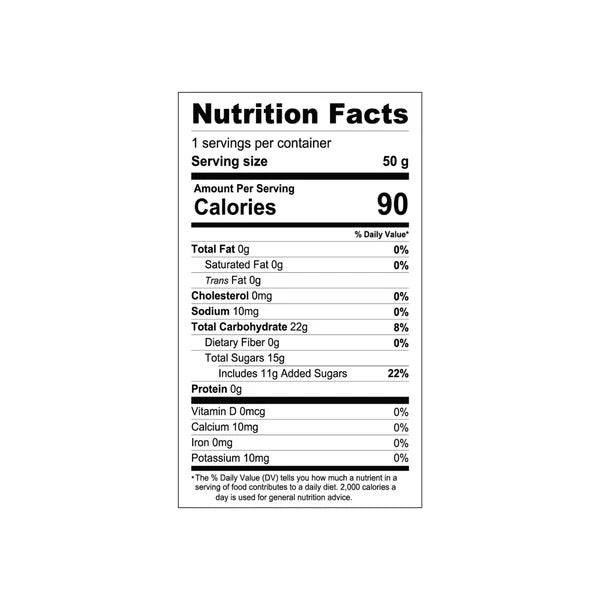 5 pack of 50g Instant Tapioca Pearls