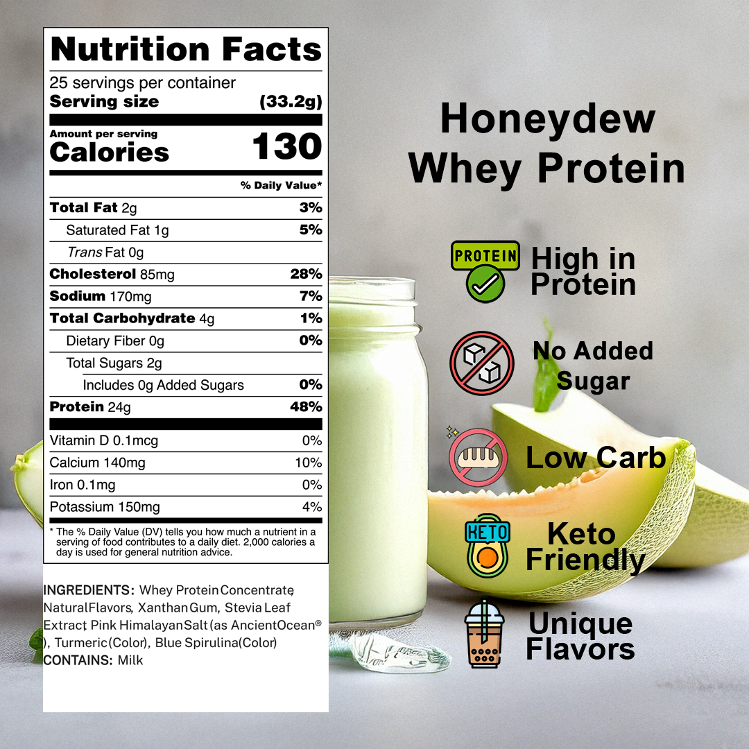 Honeydew  + 2 Pack of Low Calorie Pearls
