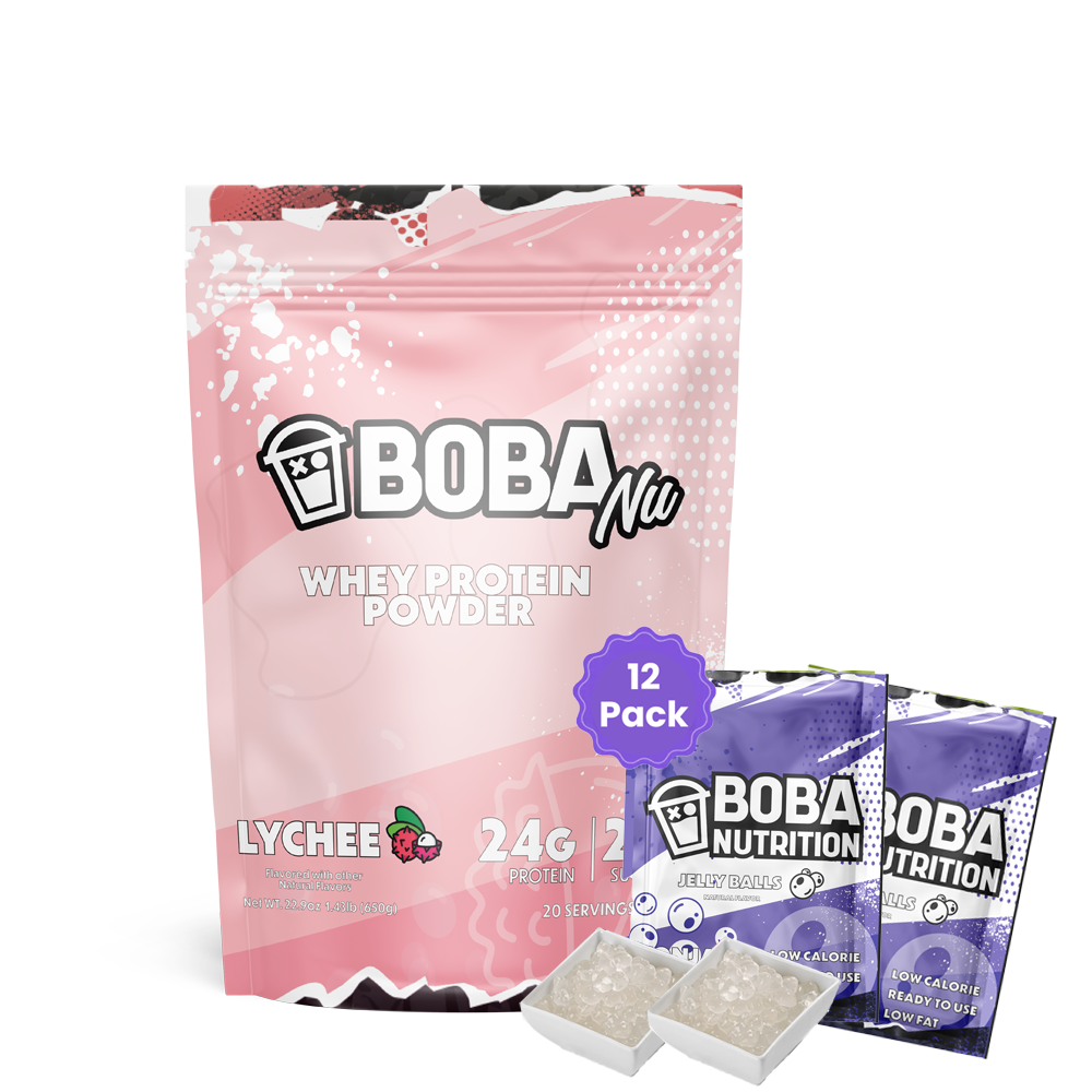 Lychee + 2 Pack of Low Calorie Pearls