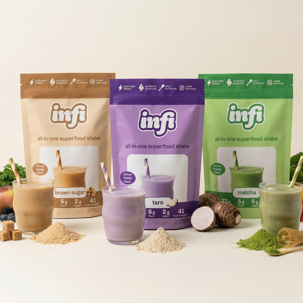 Infi x Boba Tea Protein Powder | Boba Nutrition