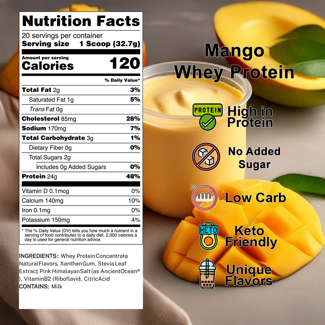 Mango + 2 Pack of Low Calorie Pearls