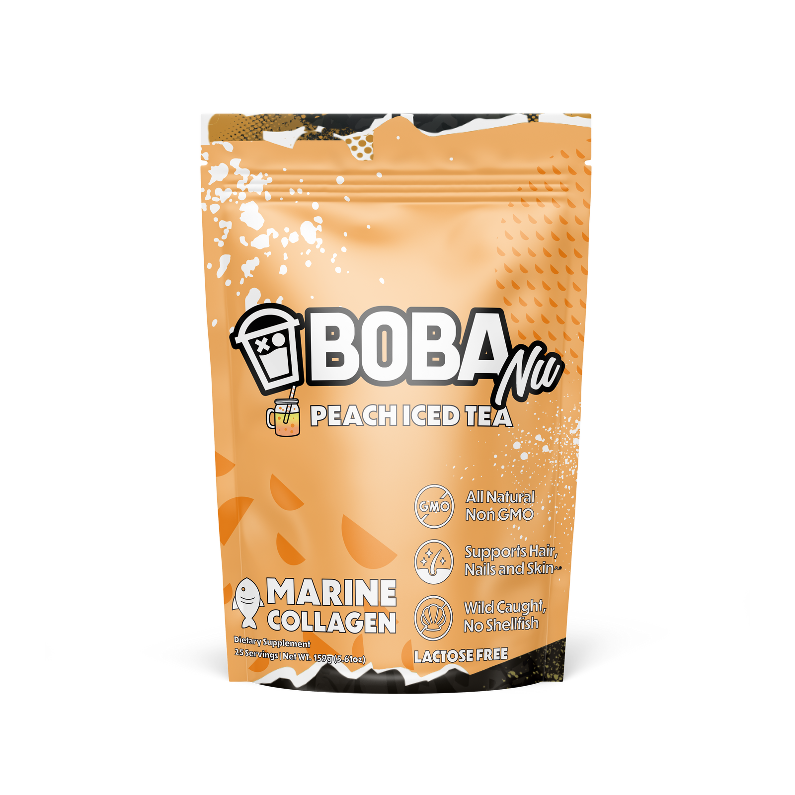 peach iced tea marine collagen