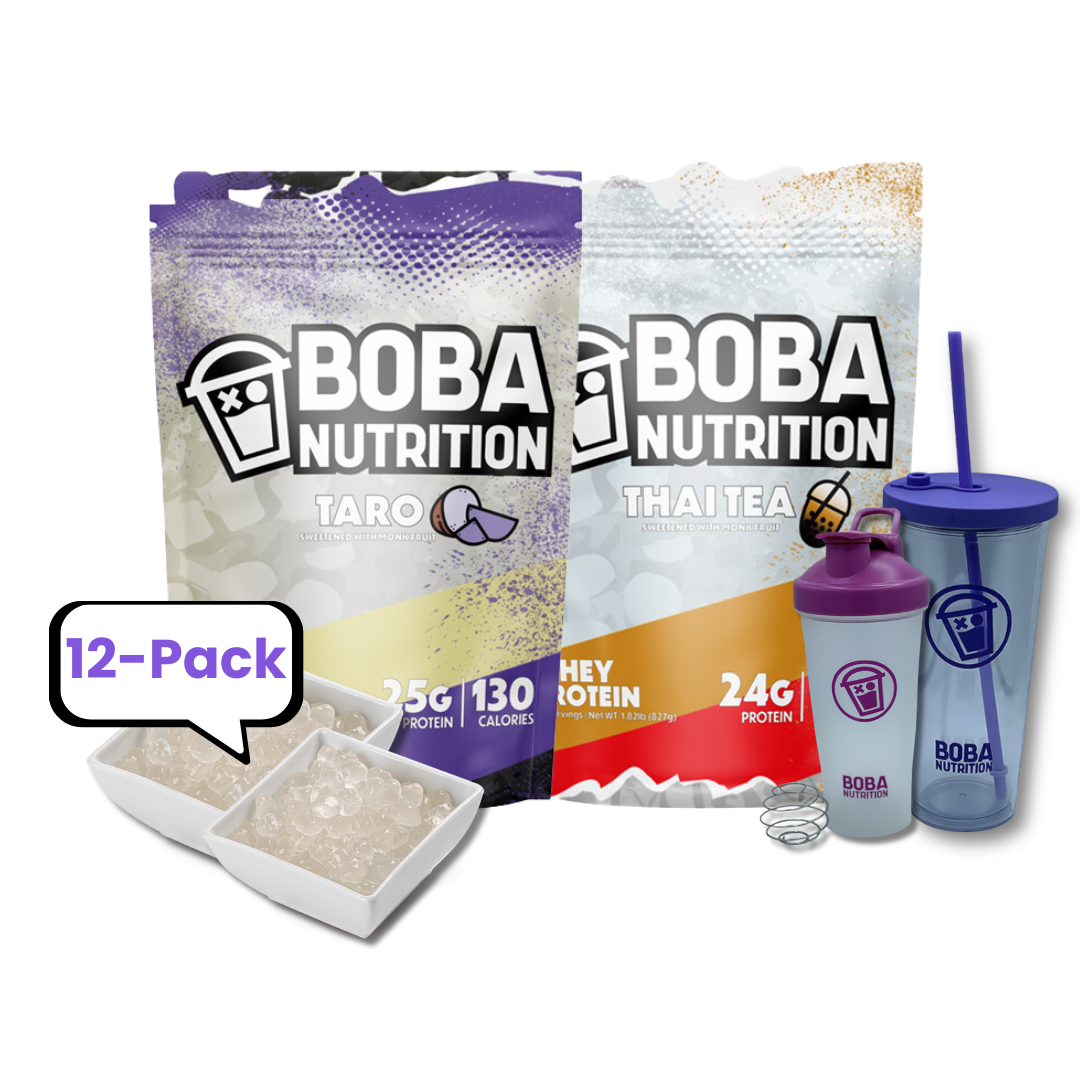 taro and thai tea protein bundle