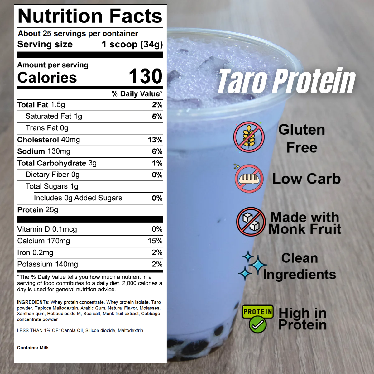 Taro Protein Powder