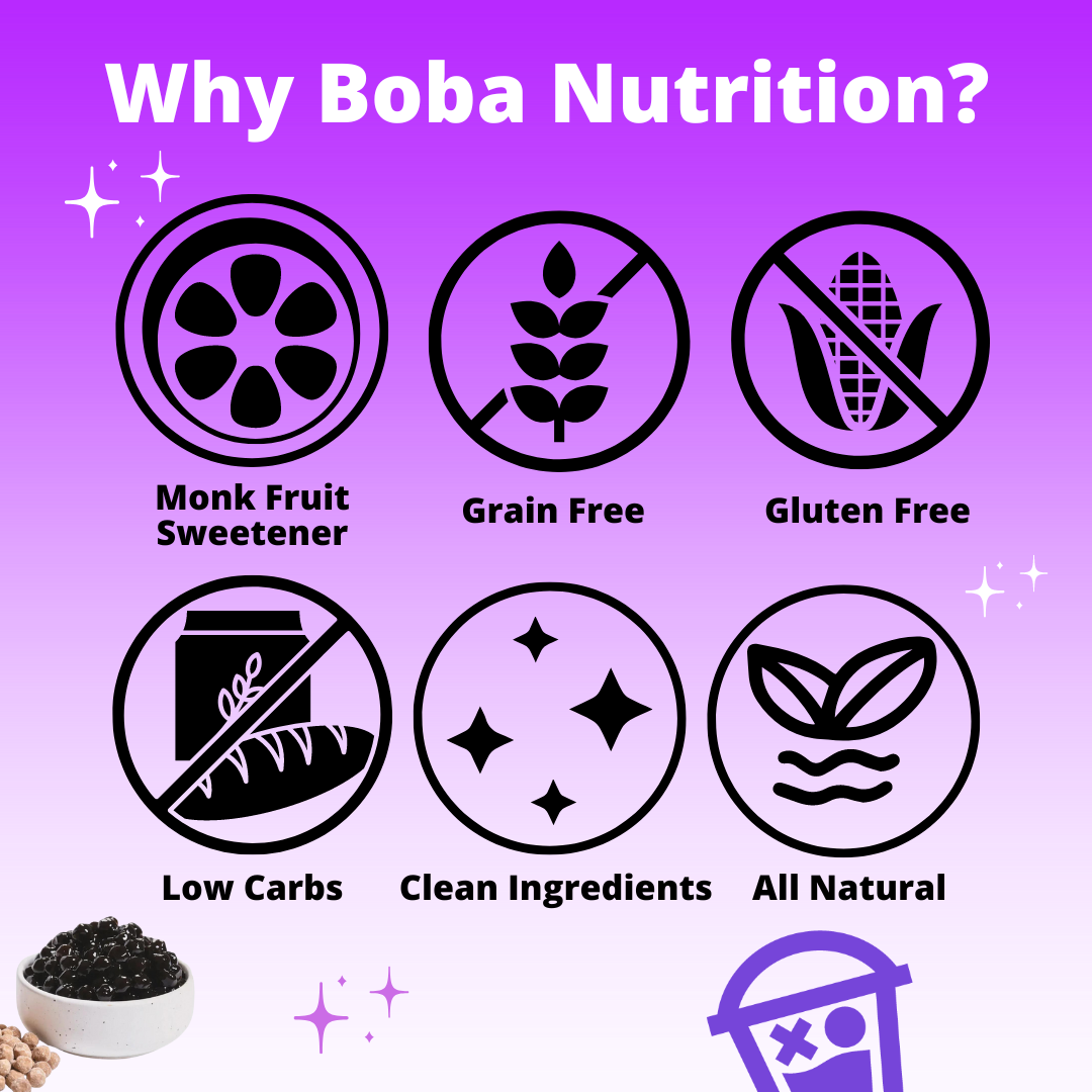 Original Milk Tea Protein Powder Boba Nutrition