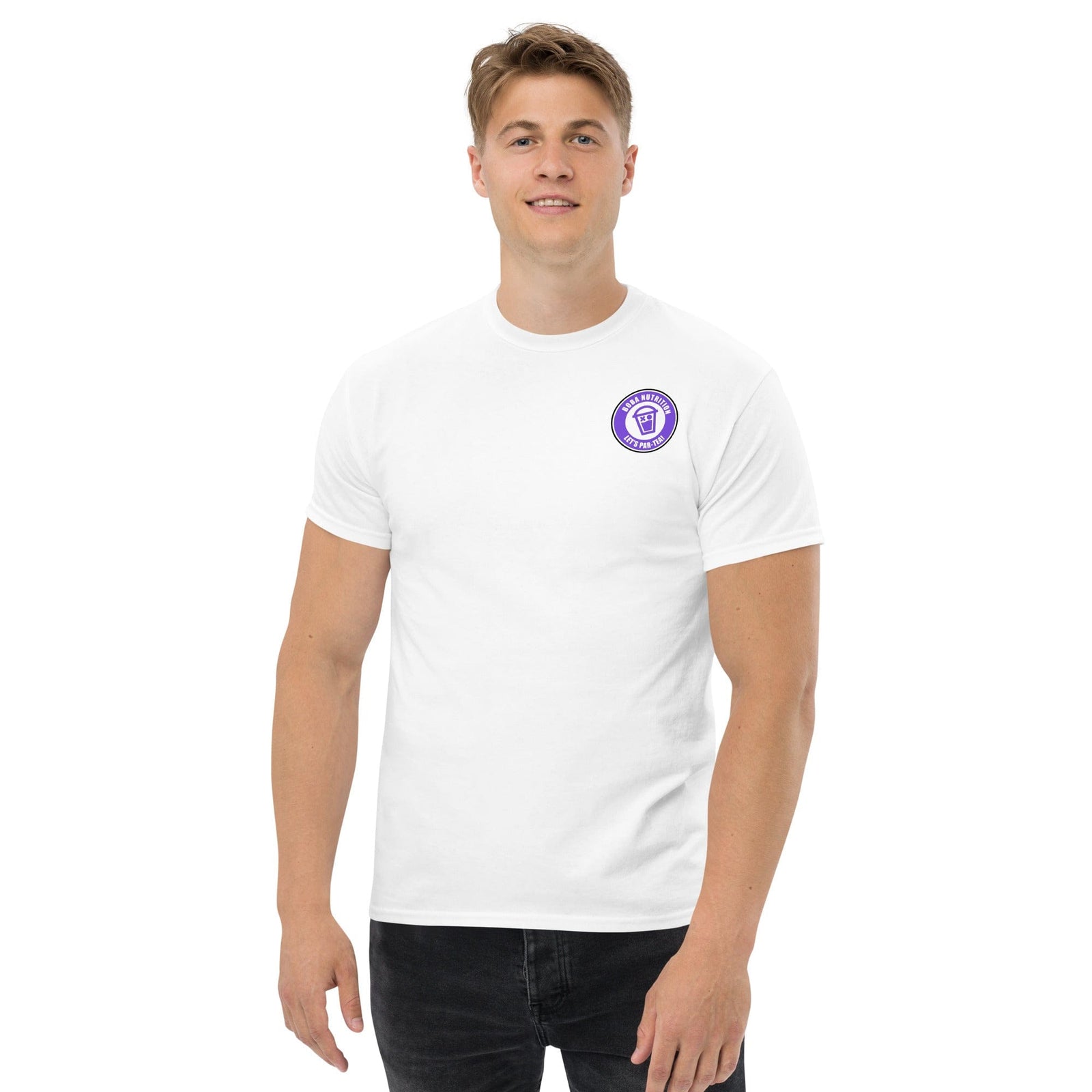 Men's Badge Classic tee Boba Nutrition