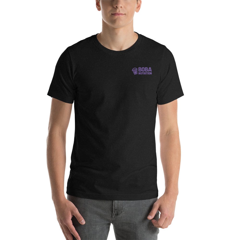 Men&#39;s Embroidered t-shirt Boba Nutrition