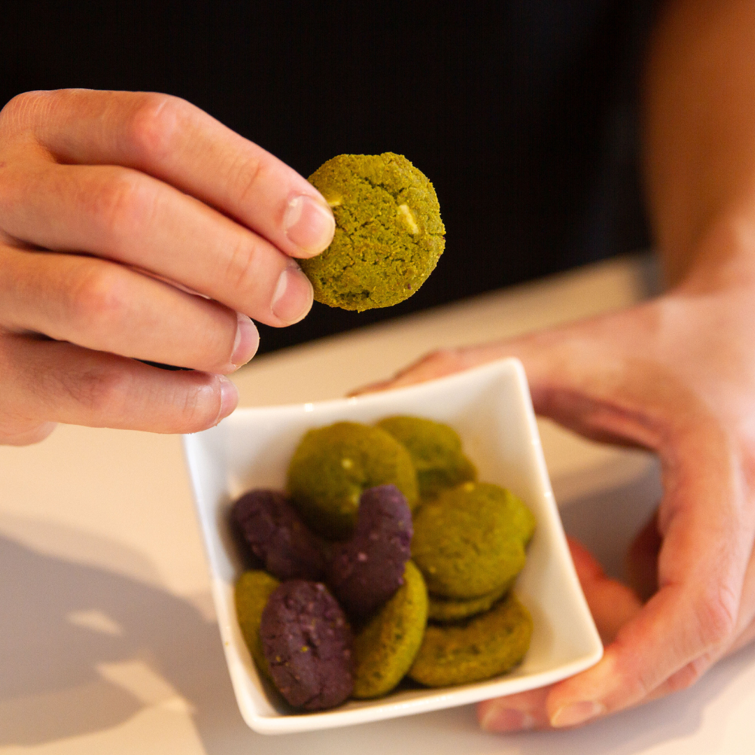 Matcha Protein Cookies Mini (6 pack) Boba Nutrition