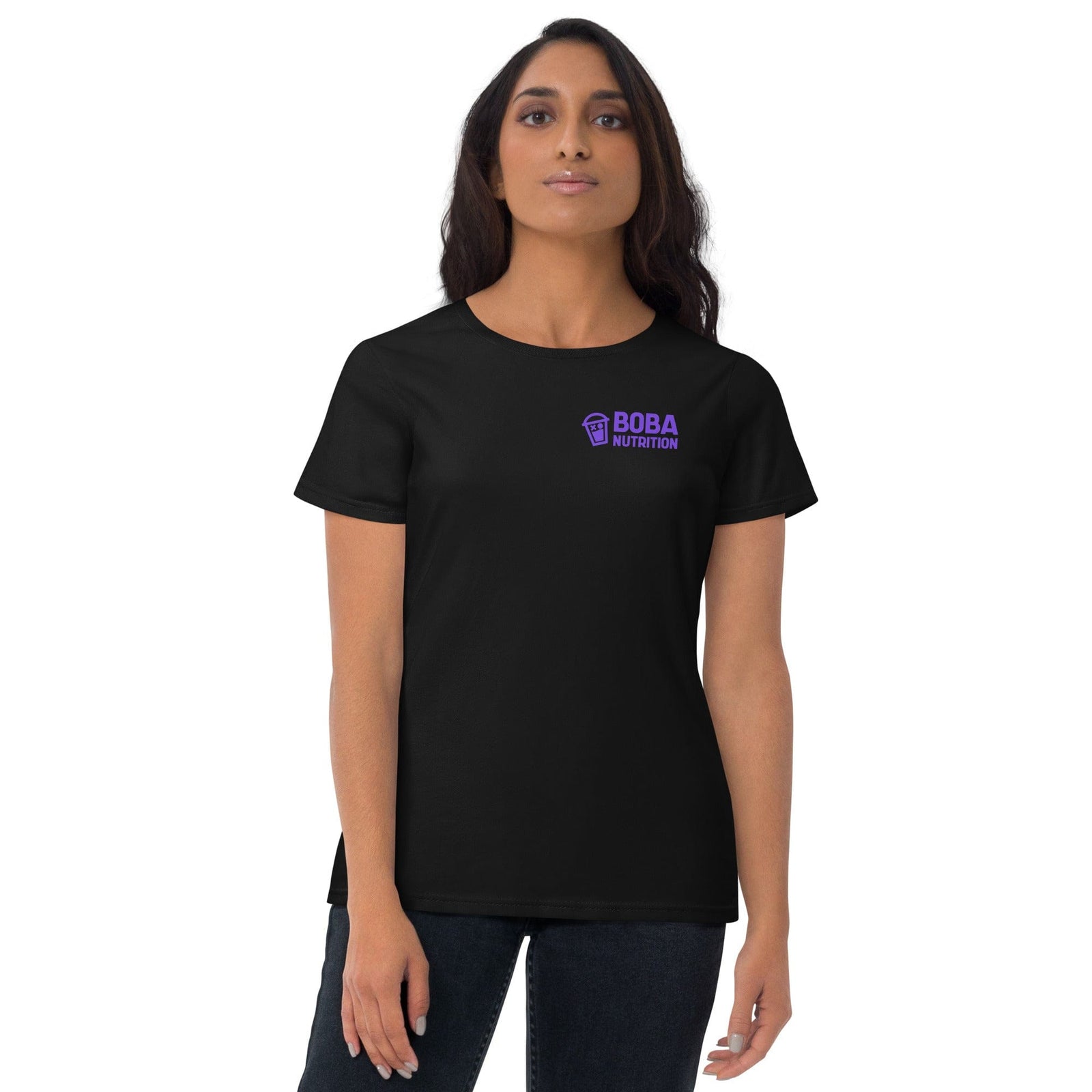 A Women's OG Logo Shirt Boba Nutrition